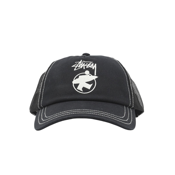 LP Beach Roots Trucker Cap - Black