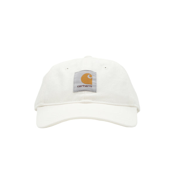 Canvas 6-Panel Cap-Wax/Black stone washed