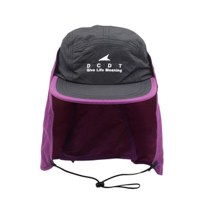 Cetus 5 Panel Hat - Black