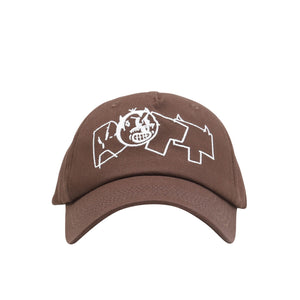 Pissed Off 5-Panel Cap - Brown