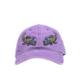 Nautical Predator 6-Panel Hat - Purple