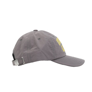 6 Panel Nylon Cap - Grey