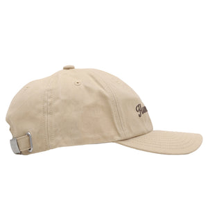 6 Panel Canvas Cap - Beige