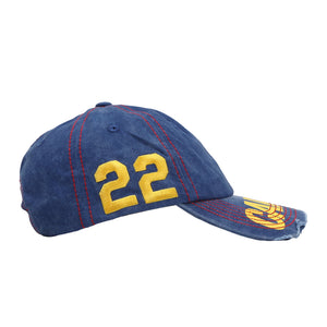 Distressed Hat - Blue