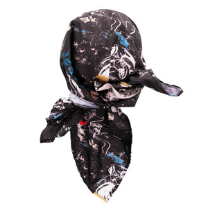 Rag Bandana Hat - Black