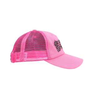 BANG! Logo Meshback 5-Panel Cap - Pink