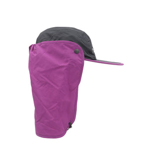 Cetus 5 Panel Hat - Black