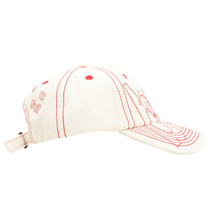 b.Eautiful Vapor Hat - Natural/Red