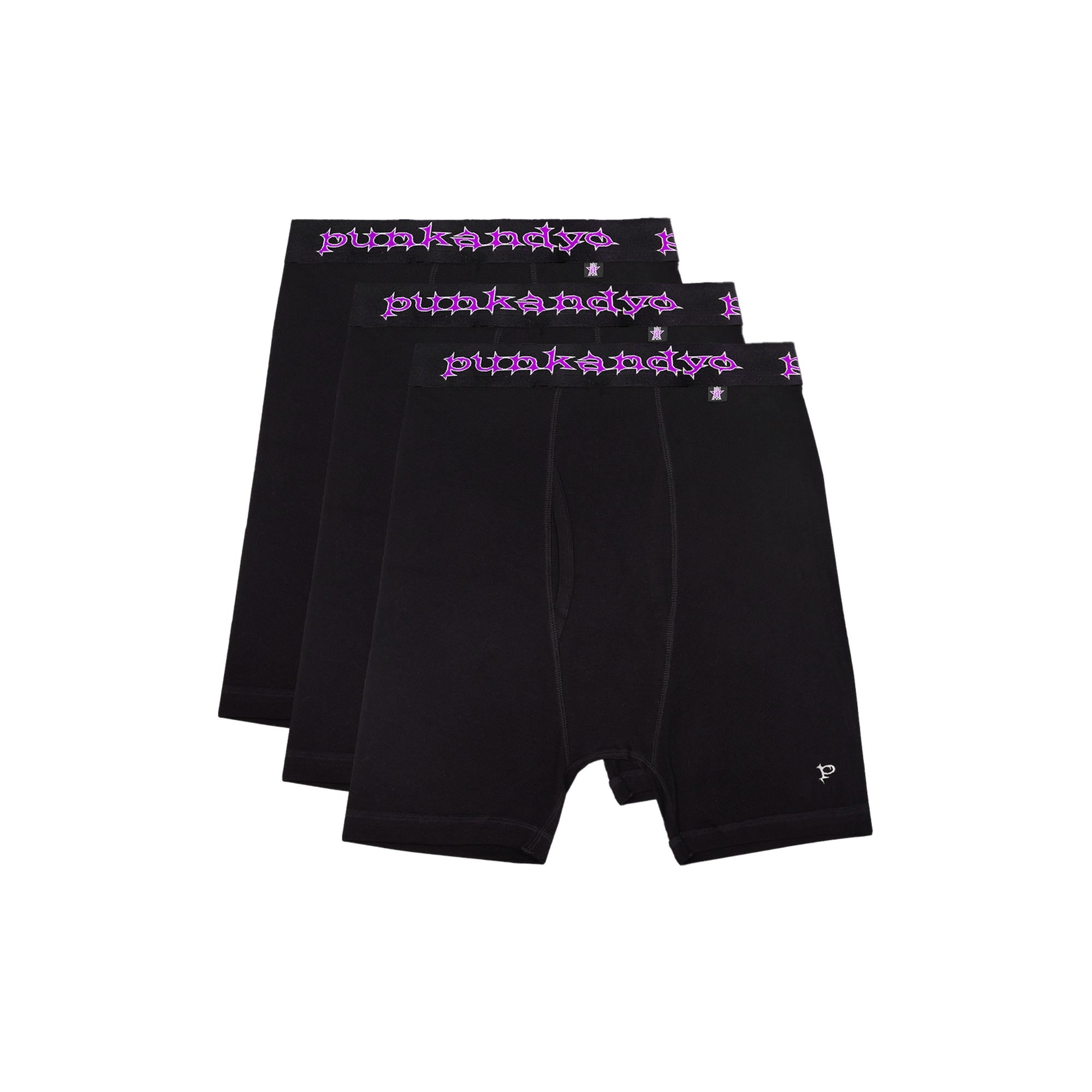 Boxers (3 Pack) - Purple/Black – Supply Store
