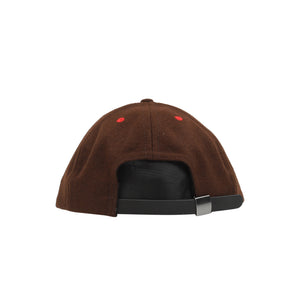 Flannel Classic Logohead 6 Panel Hat - Brown