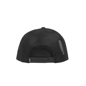 Kitty Rhinestone Trucker - Black