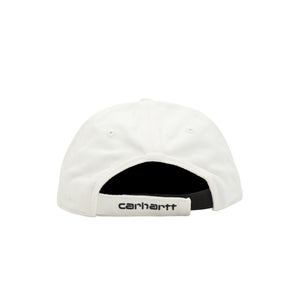 Canvas 6-Panel Cap-Wax/Black stone washed