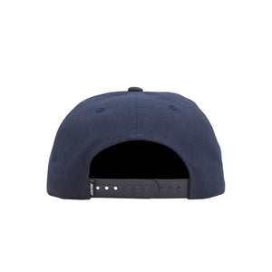 Laurel P Frame 5-Panel Snapback Navy