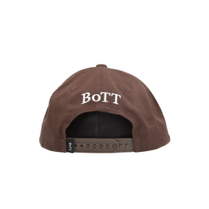Pissed Off 5-Panel Cap - Brown