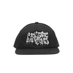 Liter 6 Panel Snapback - Black