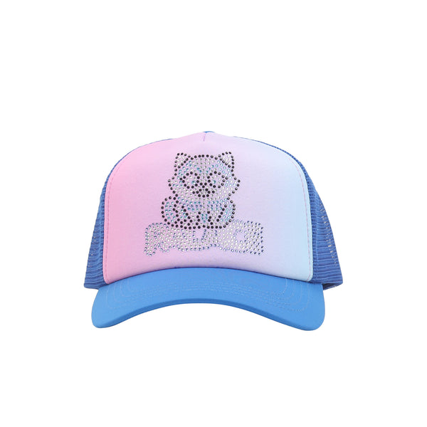 Kitty Rhinestone Trucker - Blue – Supply Store