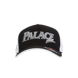 Golf P-Frame 5-Panel Snapback - Black/White