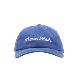 6 Panel Canvas Cap - Blue