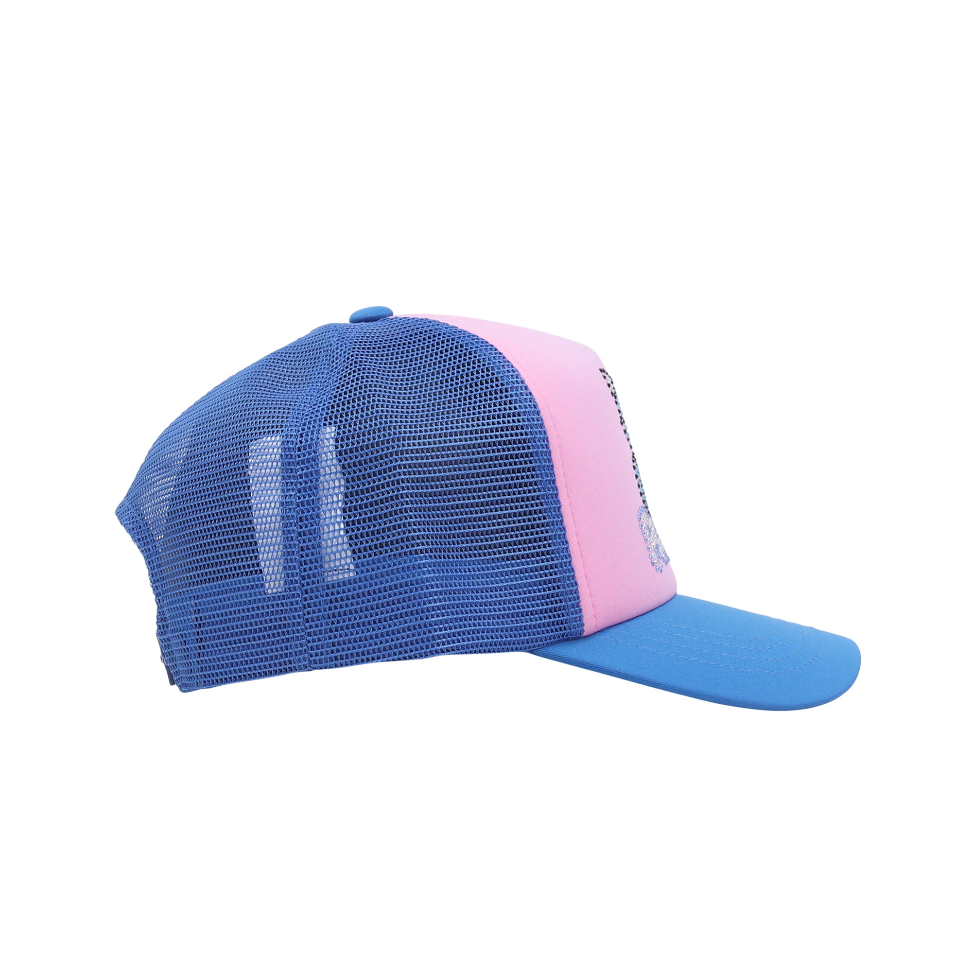 Kitty Rhinestone Trucker - Blue – Supply Store