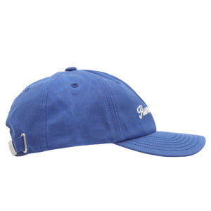 6 Panel Canvas Cap - Blue