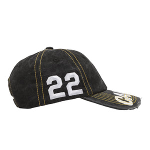 Distressed Hat - Black