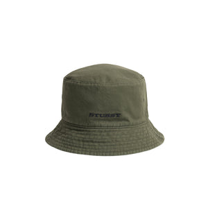 Reversible Stock Bucket Hat - Black/Olive