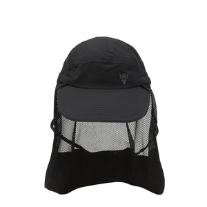 Sunshade Nylon Ripstop Cap - Black