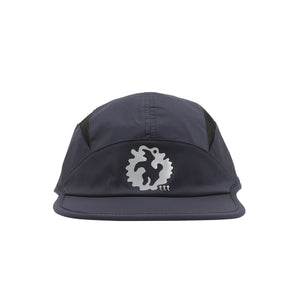 Clogged Bear Running Cap - Metallic Navy