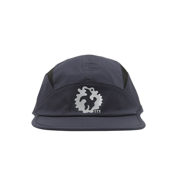 Clogged Bear Running Cap - Metallic Navy