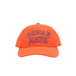 6 Panel Nylon Cap - Orange