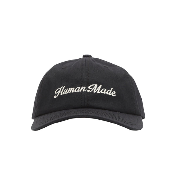 6 Panel Canvas Cap - Black