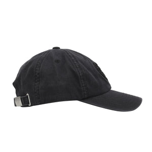 6 Panel Twill Cap - Black