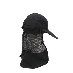 Sunshade Nylon Ripstop Cap - Black