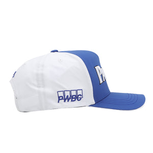 Golf P-Frame 5-Panel Snapback - Blue/White