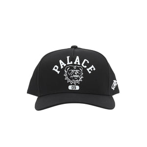Bulldog P Frame 5-Panel Snapback - Black