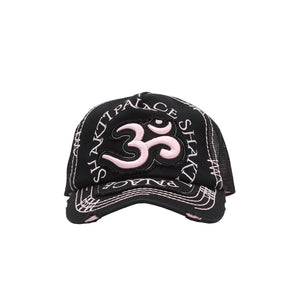 Om Distressed Trucker - Black