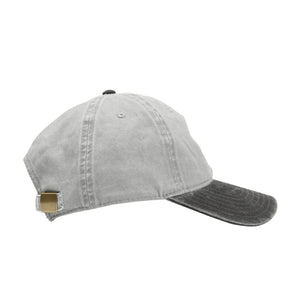 Fuck You Embroidered 6 Panel Hat - Grey