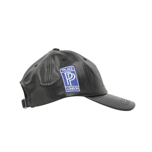 Faux Leather P 6-Panel - Black