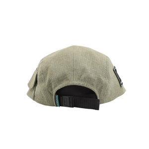 5 Panel Cap Herringbone - Olive