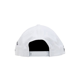 Golf P-Frame 5-Panel Snapback - White