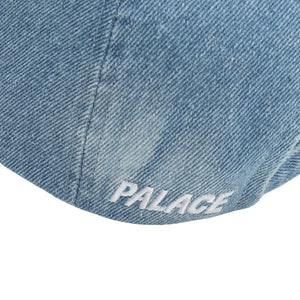 Bleached Denim P 6-Panel - Stonewash