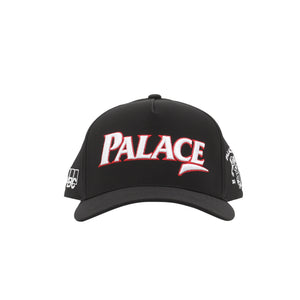 Golf P-Frame 5-Panel Snapback - Black
