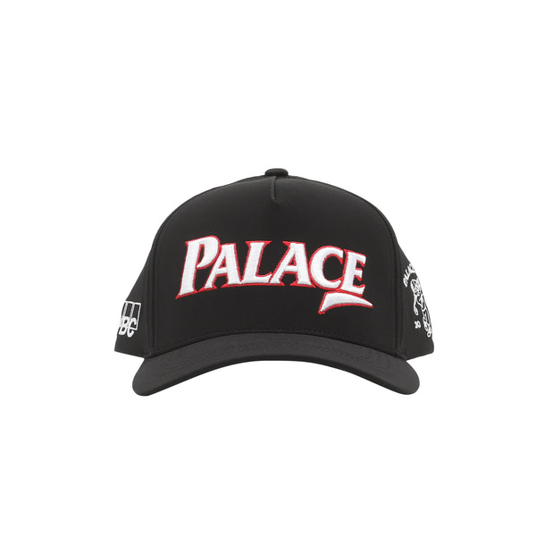 Golf P-Frame 5-Panel Snapback - Black