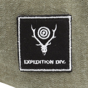 5 Panel Cap Herringbone - Olive