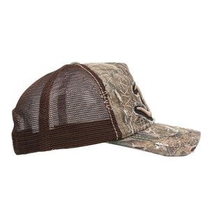 Om Distressed Trucker - Realtree Edge