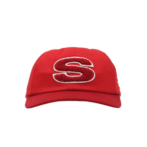 Chenille S Low Pro Cap - Gym Red