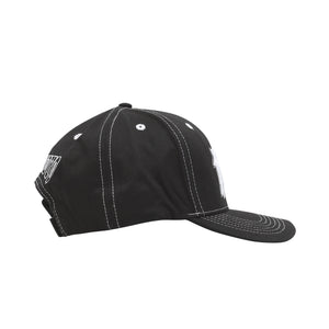 Contrast Baseball Cap - Black