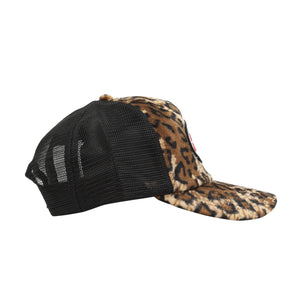 Pitch Logo Leopard Trucker Hat  - Leopard