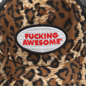 Pitch Logo Leopard Trucker Hat  - Leopard