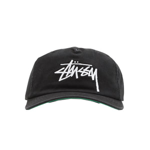 Big Stock Mid Depth Cap - Black